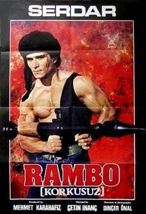 Affiche d'un Rambo turc